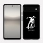 כיסוי בעיצוב אישי עם השם שלך לדגם - Google Pixel 6a 5G בעיצוב ילד סקייטבורד