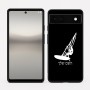 כיסוי בעיצוב אישי עם השם שלך לדגם - Google Pixel 6a 5G בעיצוב לגלוש - גלישה - שייט
