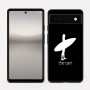 כיסוי בעיצוב אישי עם השם שלך לדגם - Google Pixel 6a 5G בעיצוב גלישה - גלישה