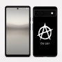כיסוי בעיצוב אישי עם השם שלך לדגם - Google Pixel 6a 5G בעיצוב אנרכיה