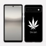כיסוי בעיצוב אישי עם השם שלך לדגם - Google Pixel 6a 5G בעיצוב עלה מריחואנה - גראס