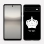 כיסוי בעיצוב אישי עם השם שלך לדגם - Google Pixel 6a 5G בעיצוב כתר מלכותי