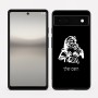 כיסוי בעיצוב אישי עם השם שלך לדגם - Google Pixel 6a 5G בעיצוב סנטה קלאוס