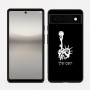 כיסוי בעיצוב אישי עם השם שלך לדגם - Google Pixel 6a 5G בעיצוב פסל החירות
