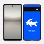 כיסוי בעיצוב אישי עם השם שלך לדגם - Google Pixel 6a 5G בעיצוב תנין