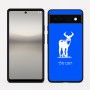 כיסוי בעיצוב אישי עם השם שלך לדגם - Google Pixel 6a 5G בעיצוב צבי