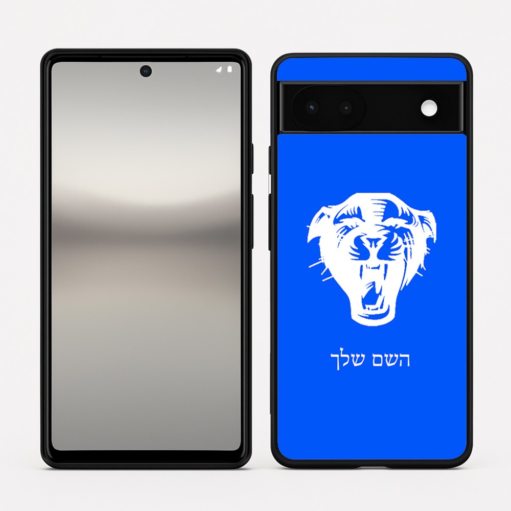 כיסוי בעיצוב אישי עם השם שלך לדגם - Google Pixel 6a 5G בעיצוב פני פנטרה