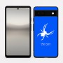 כיסוי בעיצוב אישי עם השם שלך לדגם - Google Pixel 6a 5G בעיצוב עכביש
