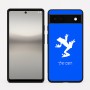 כיסוי בעיצוב אישי עם השם שלך לדגם - Google Pixel 6a 5G בעיצוב צפרדע טרופית