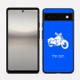 כיסוי בעיצוב אישי עם השם שלך לדגם - Google Pixel 6a 5G בעיצוב הארלי-דיווידסון