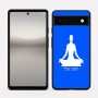 כיסוי בעיצוב אישי עם השם שלך לדגם - Google Pixel 6a 5G בעיצוב אימון יוגה
