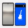 כיסוי בעיצוב אישי עם השם שלך לדגם - Google Pixel 6a 5G בעיצוב גיטרה
