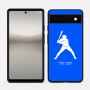 כיסוי בעיצוב אישי עם השם שלך לדגם - Google Pixel 6a 5G בעיצוב שחקן בייסבול
