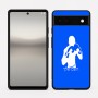כיסוי בעיצוב אישי עם השם שלך לדגם - Google Pixel 6a 5G בעיצוב אגרוף