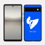 כיסוי בעיצוב אישי עם השם שלך לדגם - Google Pixel 6a 5G בעיצוב אופנוע ים