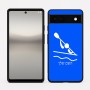 כיסוי בעיצוב אישי עם השם שלך לדגם - Google Pixel 6a 5G בעיצוב קיאק אולימפי