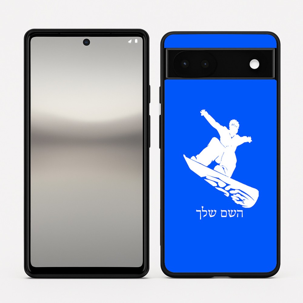 כיסוי בעיצוב אישי עם השם שלך לדגם - Google Pixel 6a 5G בעיצוב סנובורדיסט