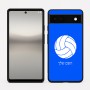 כיסוי בעיצוב אישי עם השם שלך לדגם - Google Pixel 6a 5G בעיצוב כדור כדורעף