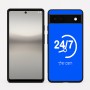 כיסוי בעיצוב אישי עם השם שלך לדגם - Google Pixel 6a 5G בעיצוב 24 ביולי