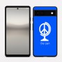 כיסוי בעיצוב אישי עם השם שלך לדגם - Google Pixel 6a 5G בעיצוב גלובוסי שלום