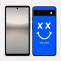 כיסוי בעיצוב אישי עם השם שלך לדגם - Google Pixel 6a 5G בעיצוב סמיילי