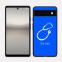 כיסוי בעיצוב אישי עם השם שלך לדגם - Google Pixel 6a 5G בעיצוב סטטוסקופ רופא