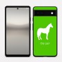 כיסוי בעיצוב אישי עם השם שלך לדגם - Google Pixel 6a 5G בעיצוב סוס