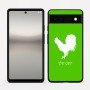 כיסוי בעיצוב אישי עם השם שלך לדגם - Google Pixel 6a 5G בעיצוב תרנגול