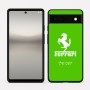 כיסוי בעיצוב אישי עם השם שלך לדגם - Google Pixel 6a 5G בעיצוב פרארי