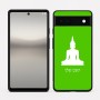 כיסוי בעיצוב אישי עם השם שלך לדגם - Google Pixel 6a 5G בעיצוב בודה