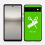 כיסוי בעיצוב אישי עם השם שלך לדגם - Google Pixel 6a 5G בעיצוב מעצב שיער
