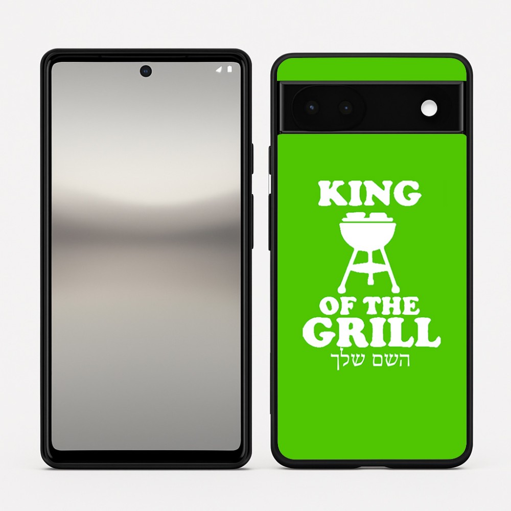 כיסוי בעיצוב אישי עם השם שלך לדגם - Google Pixel 6a 5G בעיצוב מלך הגריל