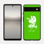 כיסוי בעיצוב אישי עם השם שלך לדגם - Google Pixel 6a 5G בעיצוב עגלת תינוק