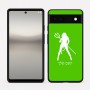 כיסוי בעיצוב אישי עם השם שלך לדגם - Google Pixel 6a 5G בעיצוב אישה שטן