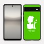 כיסוי בעיצוב אישי עם השם שלך לדגם - Google Pixel 6a 5G בעיצוב אהבת נשים