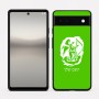 כיסוי בעיצוב אישי עם השם שלך לדגם - Google Pixel 6a 5G בעיצוב אנג'ל מוזיקלי