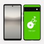 כיסוי בעיצוב אישי עם השם שלך לדגם - Google Pixel 6a 5G בעיצוב תקליטור - אזור מוזיקה
