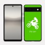 כיסוי בעיצוב אישי עם השם שלך לדגם - Google Pixel 6a 5G בעיצוב מוטוקרוס