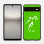 כיסוי בעיצוב אישי עם השם שלך לדגם - Google Pixel 6a 5G בעיצוב כדורסל אולימפי