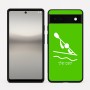 כיסוי בעיצוב אישי עם השם שלך לדגם - Google Pixel 6a 5G בעיצוב קיאק אולימפי