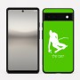 כיסוי בעיצוב אישי עם השם שלך לדגם - Google Pixel 6a 5G בעיצוב סקי
