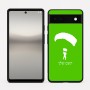 כיסוי בעיצוב אישי עם השם שלך לדגם - Google Pixel 6a 5G בעיצוב צניחה חופשית