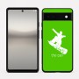 כיסוי בעיצוב אישי עם השם שלך לדגם - Google Pixel 6a 5G בעיצוב סנובורדיסט