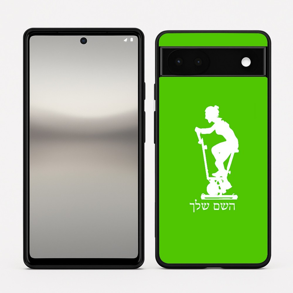 כיסוי בעיצוב אישי עם השם שלך לדגם - Google Pixel 6a 5G בעיצוב אימון ספינינג - אישה