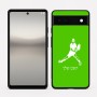 כיסוי בעיצוב אישי עם השם שלך לדגם - Google Pixel 6a 5G בעיצוב שחקן טניס