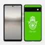 כיסוי בעיצוב אישי עם השם שלך לדגם - Google Pixel 6a 5G בעיצוב חמסה - קבלה