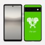 כיסוי בעיצוב אישי עם השם שלך לדגם - Google Pixel 6a 5G בעיצוב פרחי קרן
