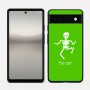 כיסוי בעיצוב אישי עם השם שלך לדגם - Google Pixel 6a 5G בעיצוב סקלטון