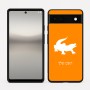 כיסוי בעיצוב אישי עם השם שלך לדגם - Google Pixel 6a 5G בעיצוב תנין