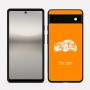 כיסוי בעיצוב אישי עם השם שלך לדגם - Google Pixel 6a 5G בעיצוב מכונית
